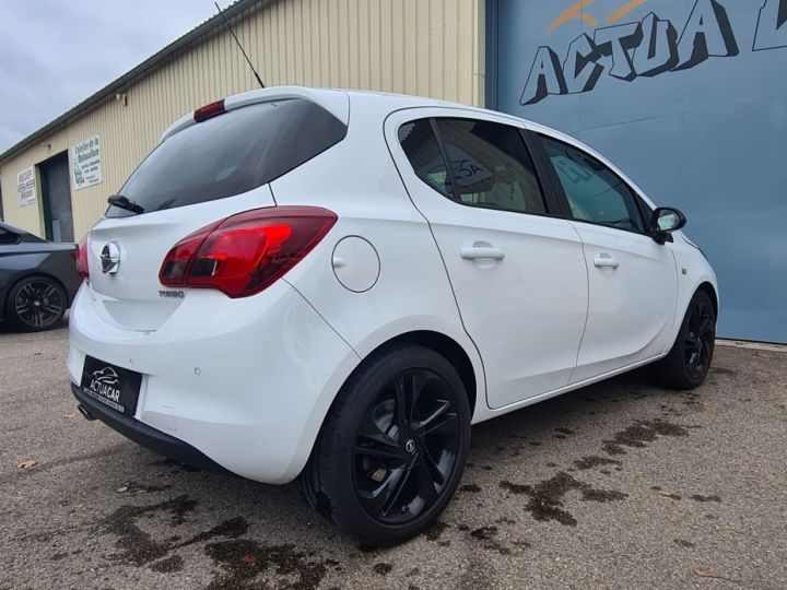 Opel Corsa turbo 1.4 edition color 100cv Blanc - 4