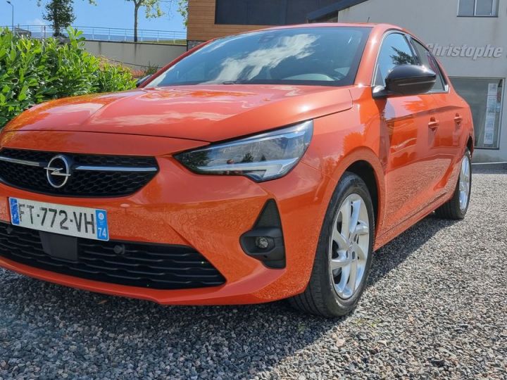 Opel Corsa VI 1.2 TURBO 100 GS Line 29900 km affaire Orange - 1