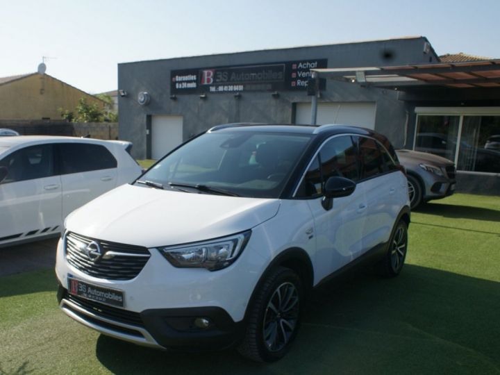 Opel Crossland X 1.2 TURBO 110CH DESIGN 120 ANS EURO 6D-T Blanc - 1