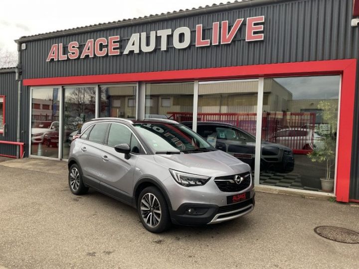 Opel Crossland X 1.2 TURBO 130CH ULTIMATE BVA EURO 6D-T Gris - 1