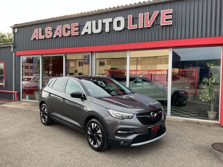 Opel Grandland X 1.2 TURBO 130CH DESIGN LINE Gris - 1