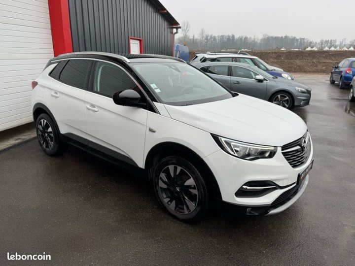 Opel Grandland X 1.5 CDTI S&S 130 cv SUV Turbo D Camera de recul- bv6 gps- écran tactile led- blanc nacré Garantie 12 mois reprise Blanc - 3