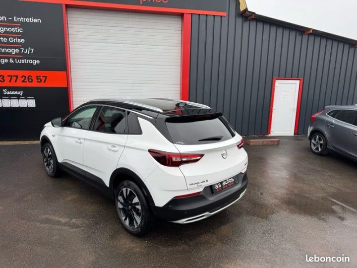 Opel Grandland X 1.5 CDTI S&S 130 cv SUV Turbo D Camera de recul- bv6 gps- écran tactile led- blanc nacré Garantie 12 mois reprise Blanc - 4