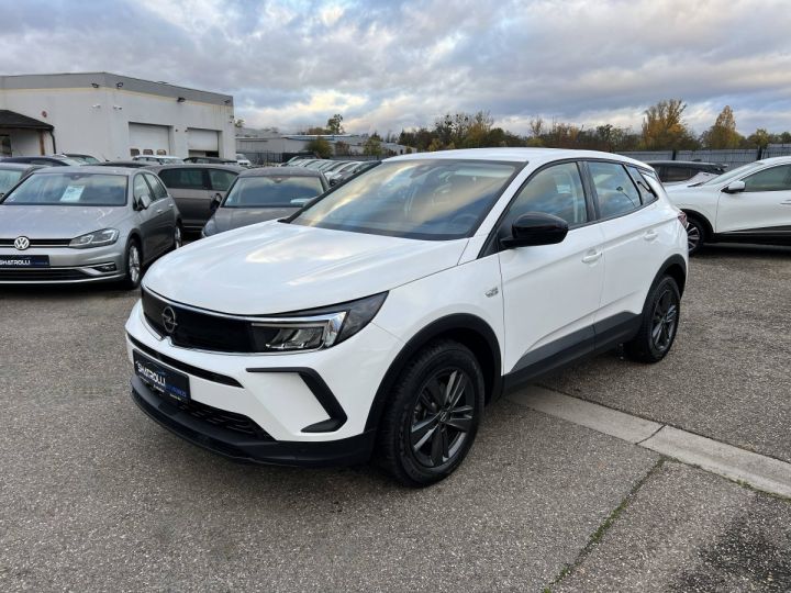 Opel Grandland X 130ch BVA8 1erMain GPS Caméra TVA20% Récupérable 19,000€ H.T. BLANC - 4