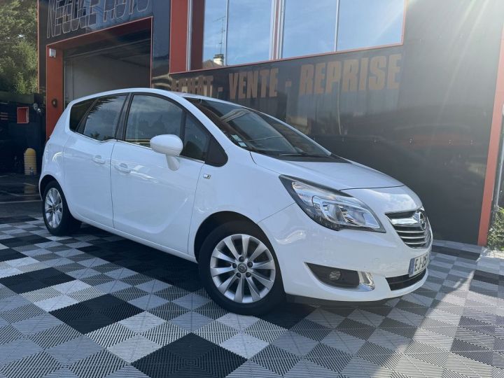 Opel Meriva 1.4 TURBO TWINPORT 120CH DRIVE START-STOP Blanc - 1