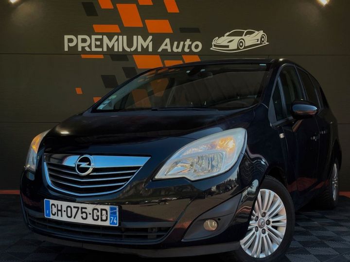 Opel Meriva 1.7 Cdti 110 Cv Ecran Climatisation Automatique Régulateur de vitesse Ct Ok 2026 Noir - 1