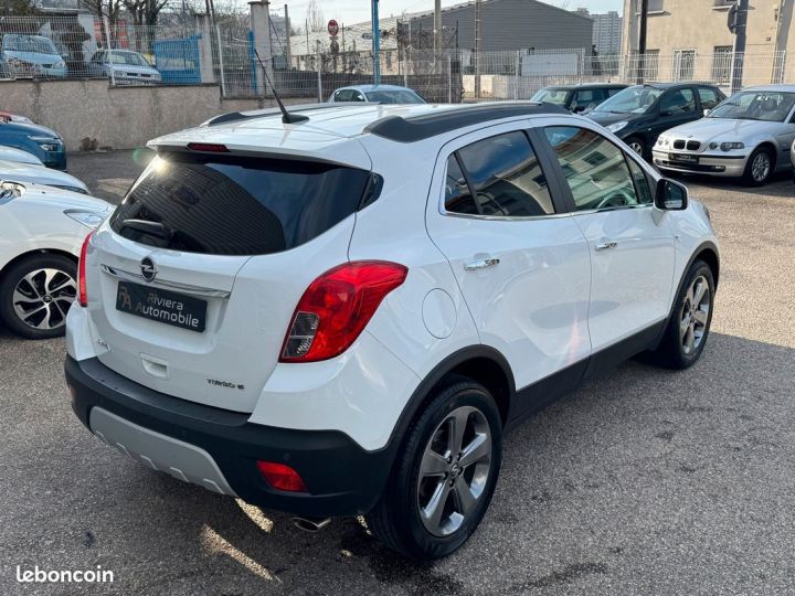 Opel Mokka 1.4 Turbo 140 Cv Cosmo 4X4 Caméra De Recul-Gps-Bluetooth Blanc - 4