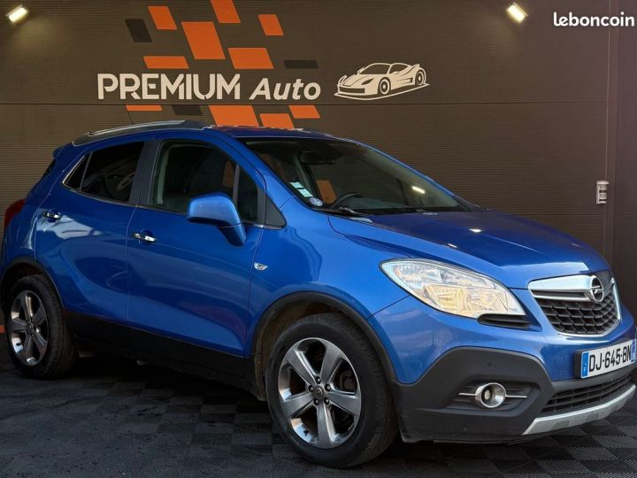 Opel Mokka 1.4i 140Cv Color Edition Start&Stop 4x2 Sièges Chauffants Volant Chauffant Caméra de recul Gps Full Cuir Ct Ok 2027 Bleu - 2