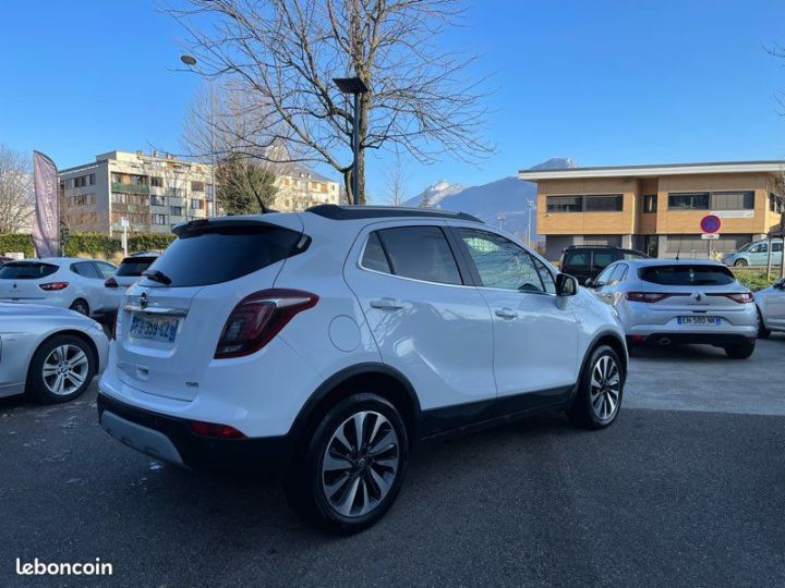 Opel Mokka X 1.6 D 136ch Elite GPS Cuir Caméra Sièges et volant chauffants Blanc - 4