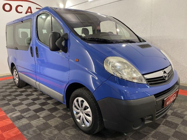 Opel Vivaro COMBI 9PLACES 2.0 CDTI 115ch Euro5 Pack Clim 101000KM 2012 Bleu - 4