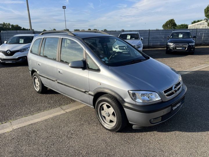 Opel Zafira 2.0 DTi 100ch Comfort Clim 7Places Attelage 1500€ sans garantie GRIS FONCE - 2