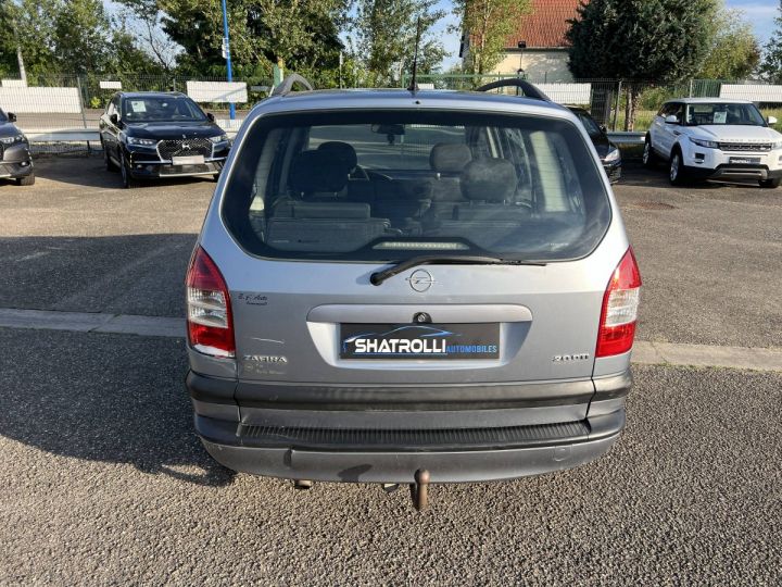 Opel Zafira 2.0 DTi 100ch Comfort Clim 7Places Attelage 1500€ sans garantie GRIS FONCE - 8