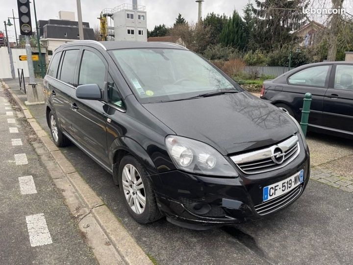 Opel Zafira Phase 2 1.7 CDTI 125 cv 7 places Noir - 1