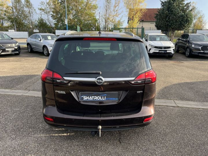 Opel Zafira Tourer 2.0 CDTI 130ch Cosmo 5 places Clim Régulateur Attelage  MARRON - 7