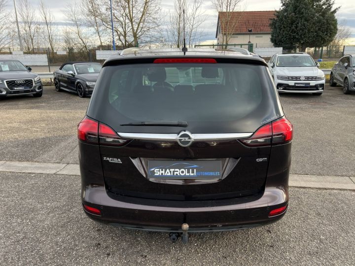 Opel Zafira Tourer 2.0 CDTI 130ch Cosmo 5 places Clim Régulateur Attelage 4Pneus Neuf Hiver MARRON - 7