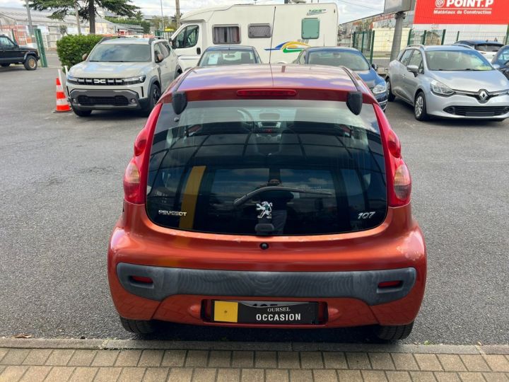 Peugeot 107 1.0e 12V 68ch BLUE LION Urban Orange - 6