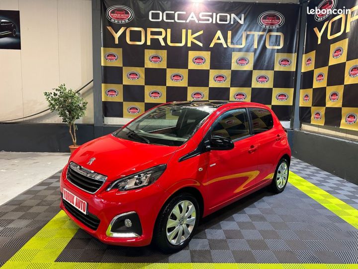 Peugeot 108 1.0 VTI 72 STYLE Rouge - 2