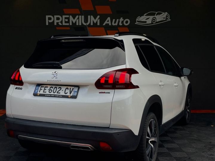 Peugeot 2008 1.2 i 110 cv GT-LINE Sport Crit Air 1 Distribution Neuve Blanc - 3