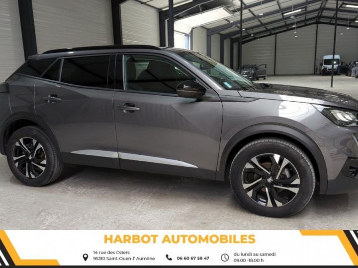 Peugeot 2008 1.2 puretech 130cv bvm6 allure + camera de recul Gris platinium - 1