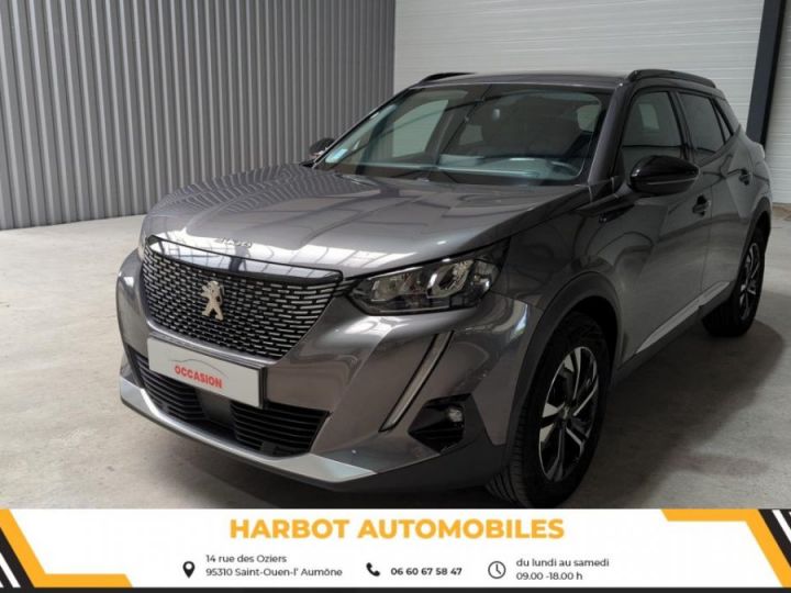 Peugeot 2008 1.2 puretech 130cv bvm6 allure + camera de recul Gris platinium - 2