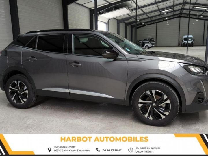 Peugeot 2008 1.2 puretech 130cv bvm6 allure + camera de recul Gris platinium - 1