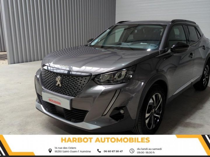 Peugeot 2008 1.2 puretech 130cv bvm6 allure + camera de recul Gris platinium - 2