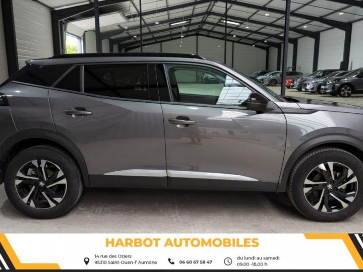 Peugeot 2008 1.2 puretech 130cv bvm6 allure + camera de recul Gris platinium - 3