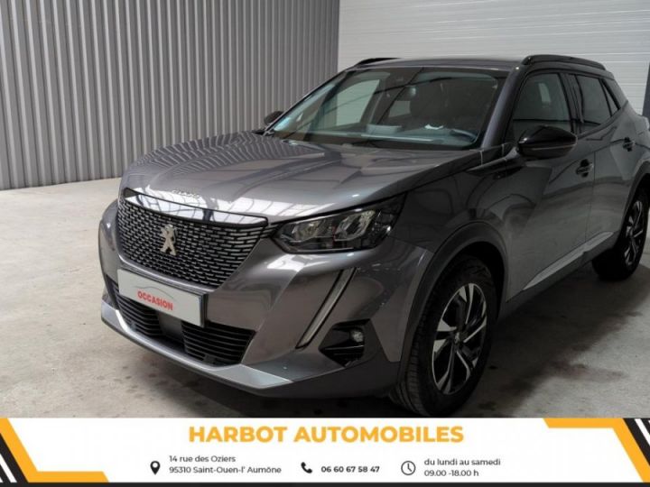 Peugeot 2008 1.2 puretech 130cv bvm6 allure + camera de recul Gris platinium - 2