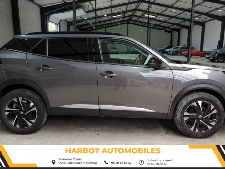 Peugeot 2008 1.2 puretech 130cv bvm6 allure + camera de recul Gris platinium - 3