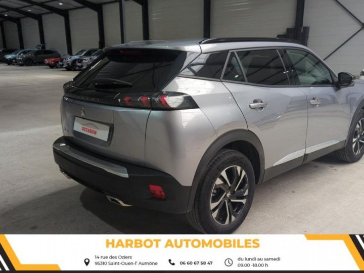 Peugeot 2008 1.2 puretech 130cv bvm6 allure + camera de recul Gris artense - 4