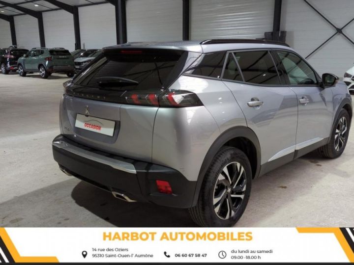 Peugeot 2008 1.2 puretech 130cv eat8 allure + camera de recul + navi Gris artense - 4