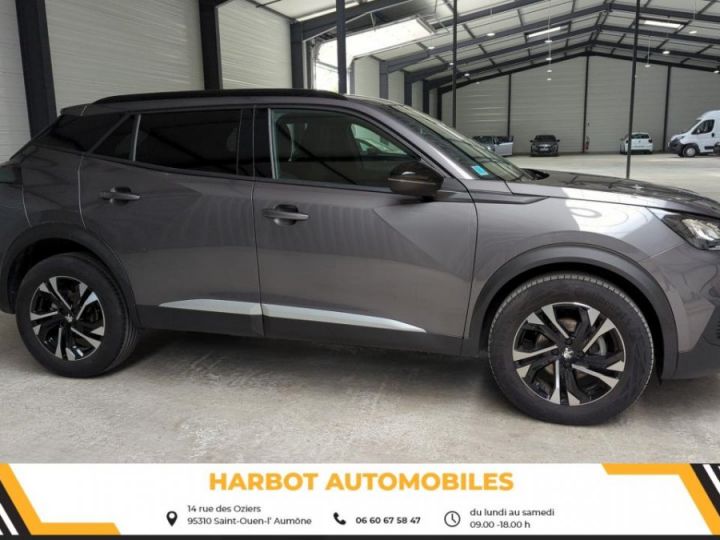 Peugeot 2008 1.2 puretech 130cv eat8 allure + camera de recul + navi Gris platinium - 1