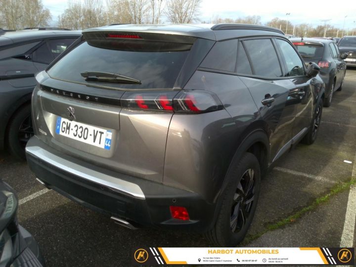 Peugeot 2008 1.2 puretech 130cv eat8 allure + camera de recul + navi Gris platinium - 2