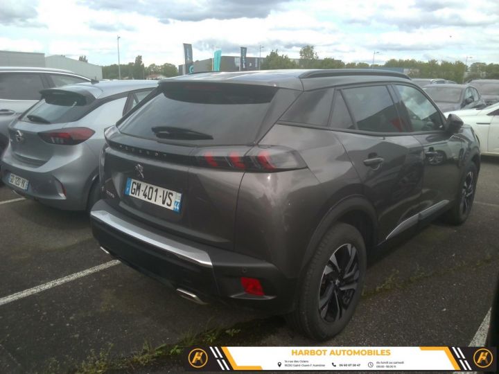 Peugeot 2008 1.2 puretech 130cv eat8 allure + camera de recul + navi Gris platinium - 2