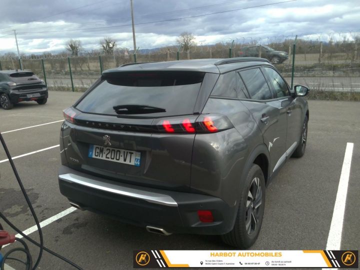 Peugeot 2008 1.2 puretech 130cv eat8 allure + camera de recul + navi Gris platinium - 2