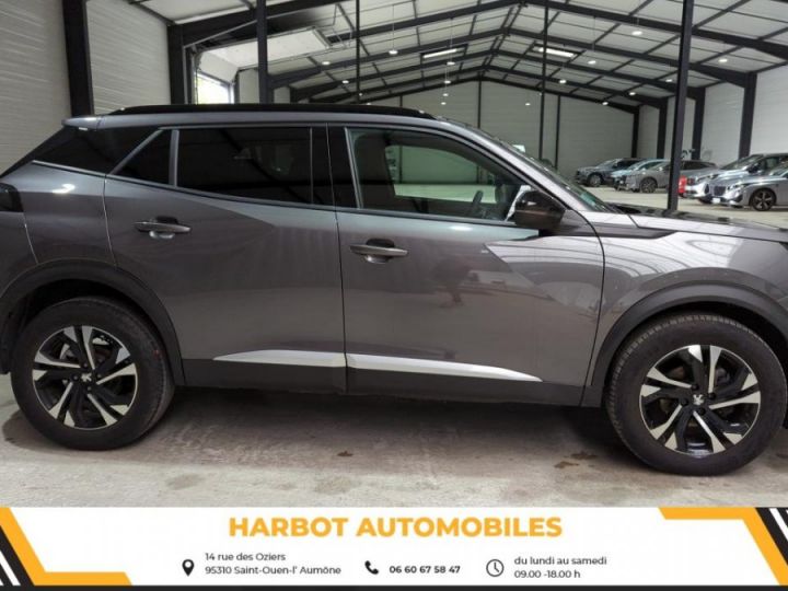 Peugeot 2008 1.2 puretech 130cv eat8 allure + camera de recul + navi Gris platinium - 3