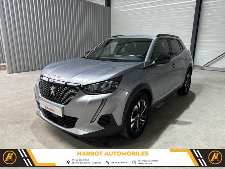 Peugeot 2008 1.2 puretech 130cv eat8 allure + camera de recul + navi Gris artense - 2