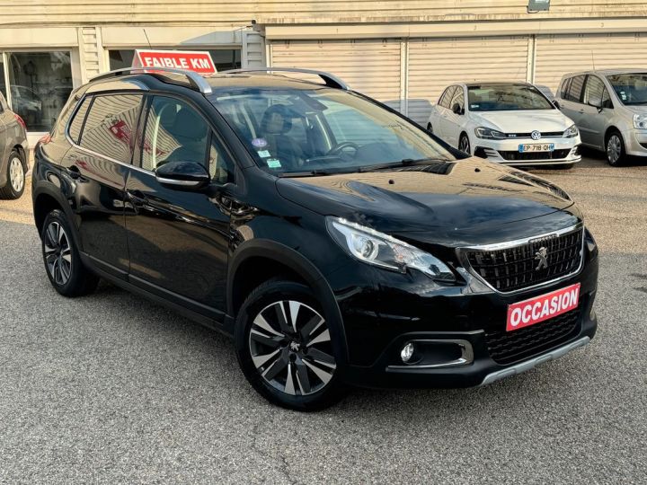 Peugeot 2008 1.2 VTI 110 Cv Allure Jantes Aluminium-Climatisation Automatique-GPS-Bluetooth Noir - 2