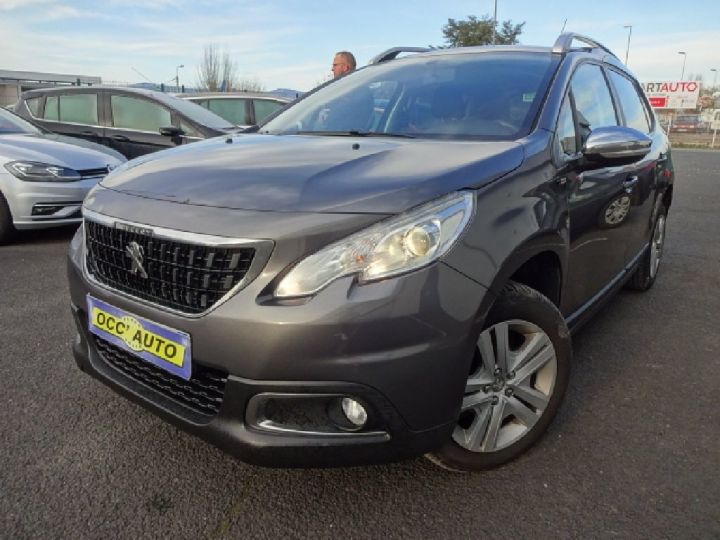 Peugeot 2008 1.6 BlueHDi 100ch Style Gris Métallisé - 1