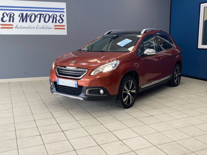 Peugeot 2008 1.6 BlueHDi 120ch Féline Cuivre S&S ORANGE CLAIR - 1