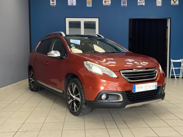 Peugeot 2008 1.6 BlueHDi 120ch Féline Cuivre S&S ORANGE CLAIR - 3