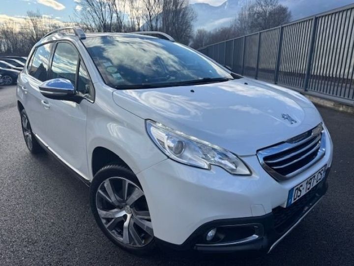 Peugeot 2008 1.6 E-HDI92 FAP FELINE CUIVRE Blanc - 3