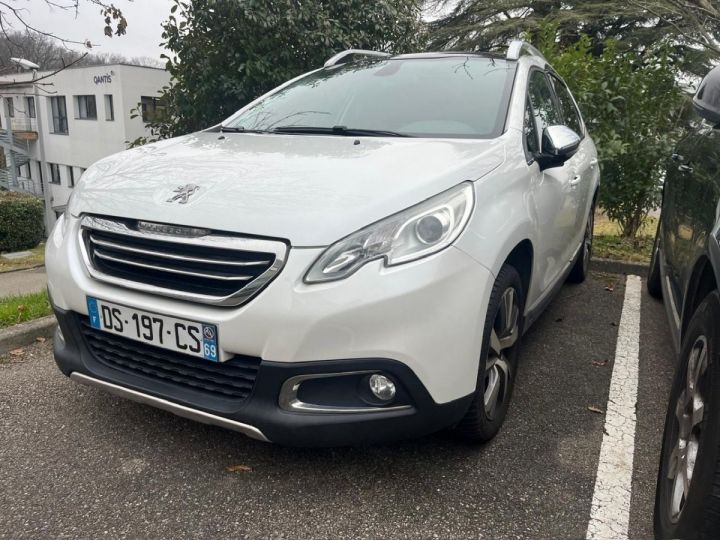 Peugeot 2008 1.6 E-HDI92 FAP FELINE CUIVRE Blanc - 6