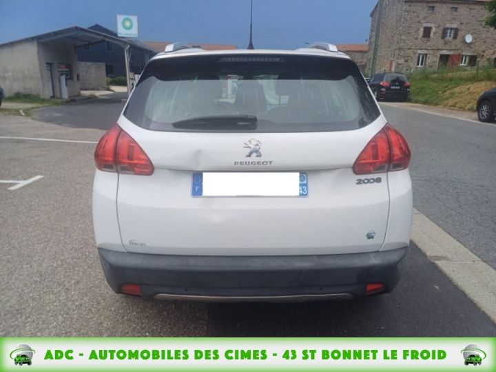 Peugeot 2008 1.6 Vti BVA (120ch) Blanc - 4