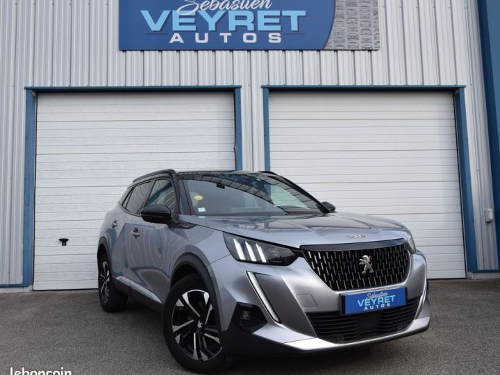 Peugeot 2008 GT LINE 1.5 Blue HDI 130 EAT8 1ère MAIN Gris - 1