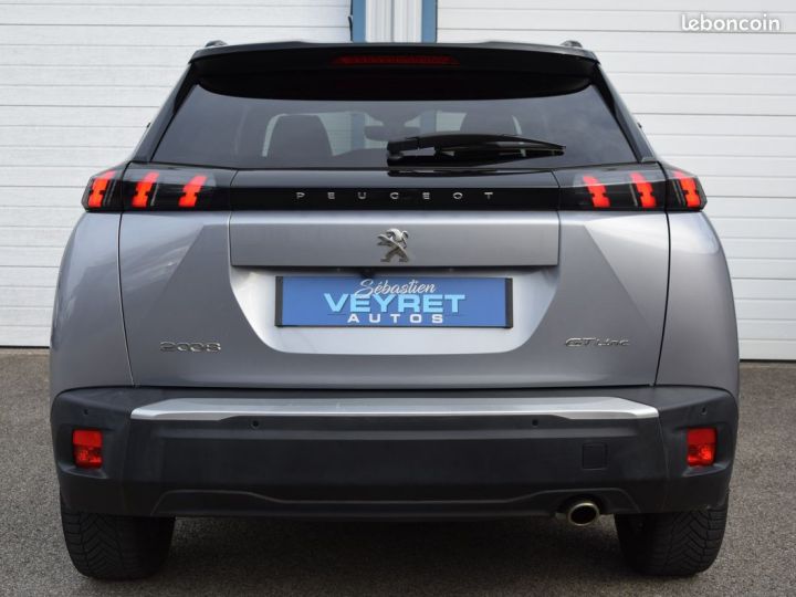 Peugeot 2008 GT LINE 1.5 Blue HDI 130 EAT8 1ère MAIN Gris - 4