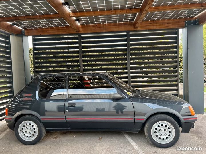 Peugeot 205 gti 1.6 105 ch phase 1 1986 francaise suivi 102 000 kms Gris - 2