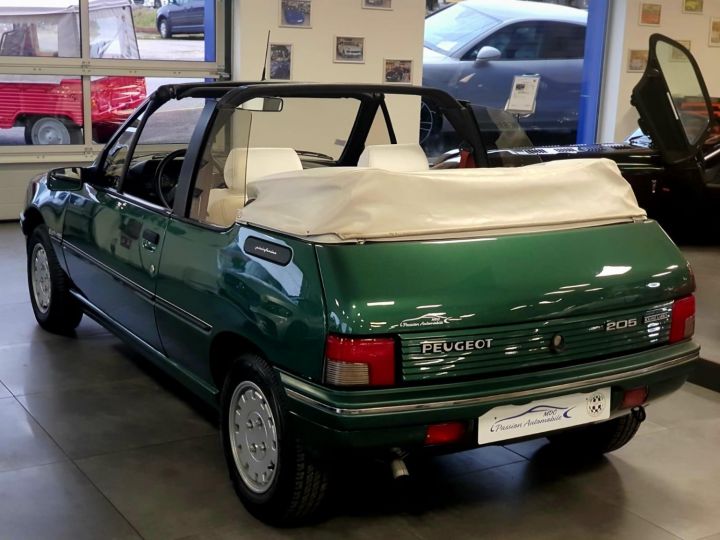 Peugeot 205 PEUGEOT 205 CABRIOLET ROLAND GARROS Vert Foncé Metal - 7