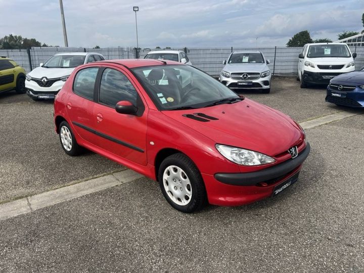 Peugeot 206 1.1 60ch 4cv Pop Art 5Portes 134,000 Kms ROUGE FONCE - 2