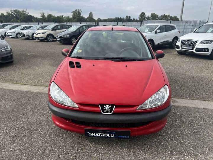 Peugeot 206 1.1 60ch 4cv Pop Art 5Portes 134,000 Kms ROUGE FONCE - 3